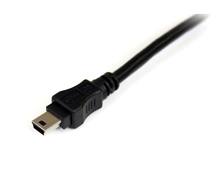 StarTech USB2HABMY1 3Ft USB Dual USB A to USB-Mini-B Y Splitter for External HDD