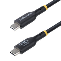 StarTech USB2EPR3F USB-C 3Ft USB-C IF-Cert TPE Data Charge Cable w 240W EPR PD