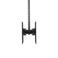 StarTech FPCEILBTB Heavy Duty Dual TV Ceiling Hanging Mount Back-to-Back 32"-75"