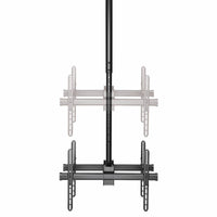 StarTech FPCEILBTB Heavy Duty Dual TV Ceiling Hanging Mount Back-to-Back 32"-75"