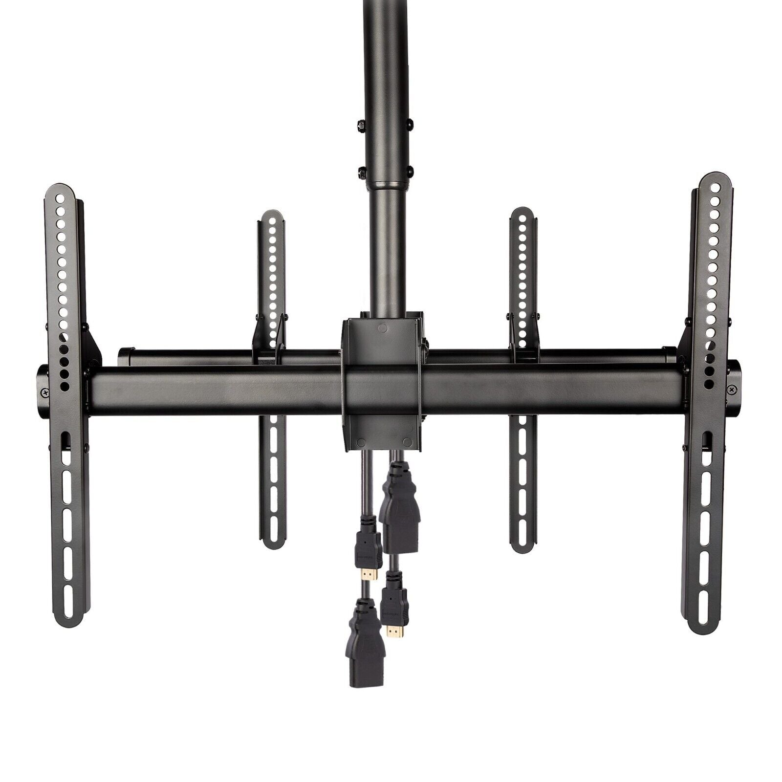 StarTech FPCEILBTB Heavy Duty Dual TV Ceiling Hanging Mount Back-to-Back 32"-75"