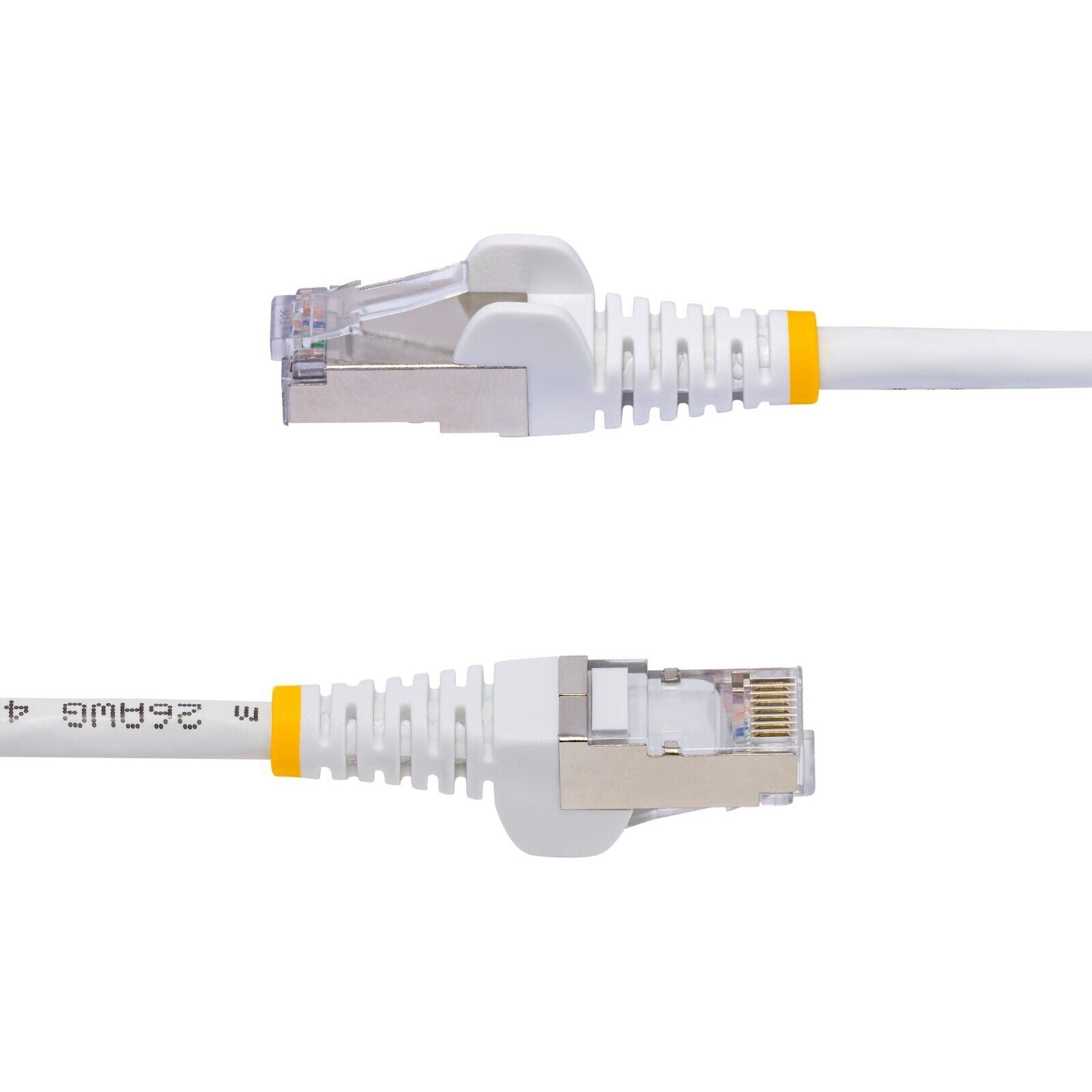 StarTech NLWH-15F-CAT8-PATCH 15Ft CAT8 ETH Snagless Cable RJ45 25/40G PoE+ White