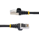 StarTech NLBK-6F-CAT6A-PATCH 6Ft CAT6A LSZH 10G PoE Snagless RJ45 Cable Black