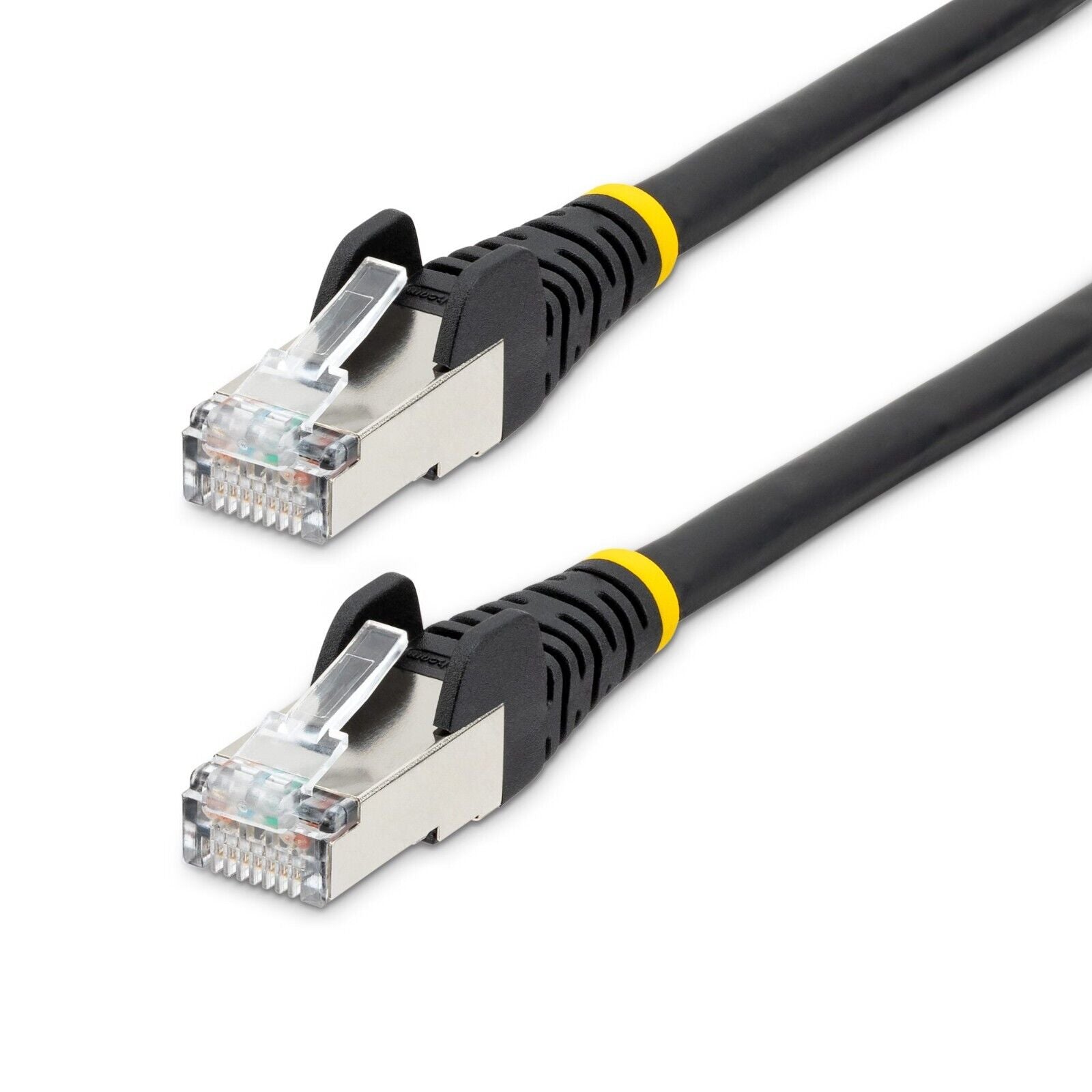 StarTech NLBK-30F-CAT6A-PATCH 30Ft CAT6A LSZH 10G PoE Snagless RJ45 Cable Black