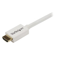 StarTech HD3MM7MW 23Ft HDMI to HDMI 4K UHD High Speed Adapter Cable InWall White