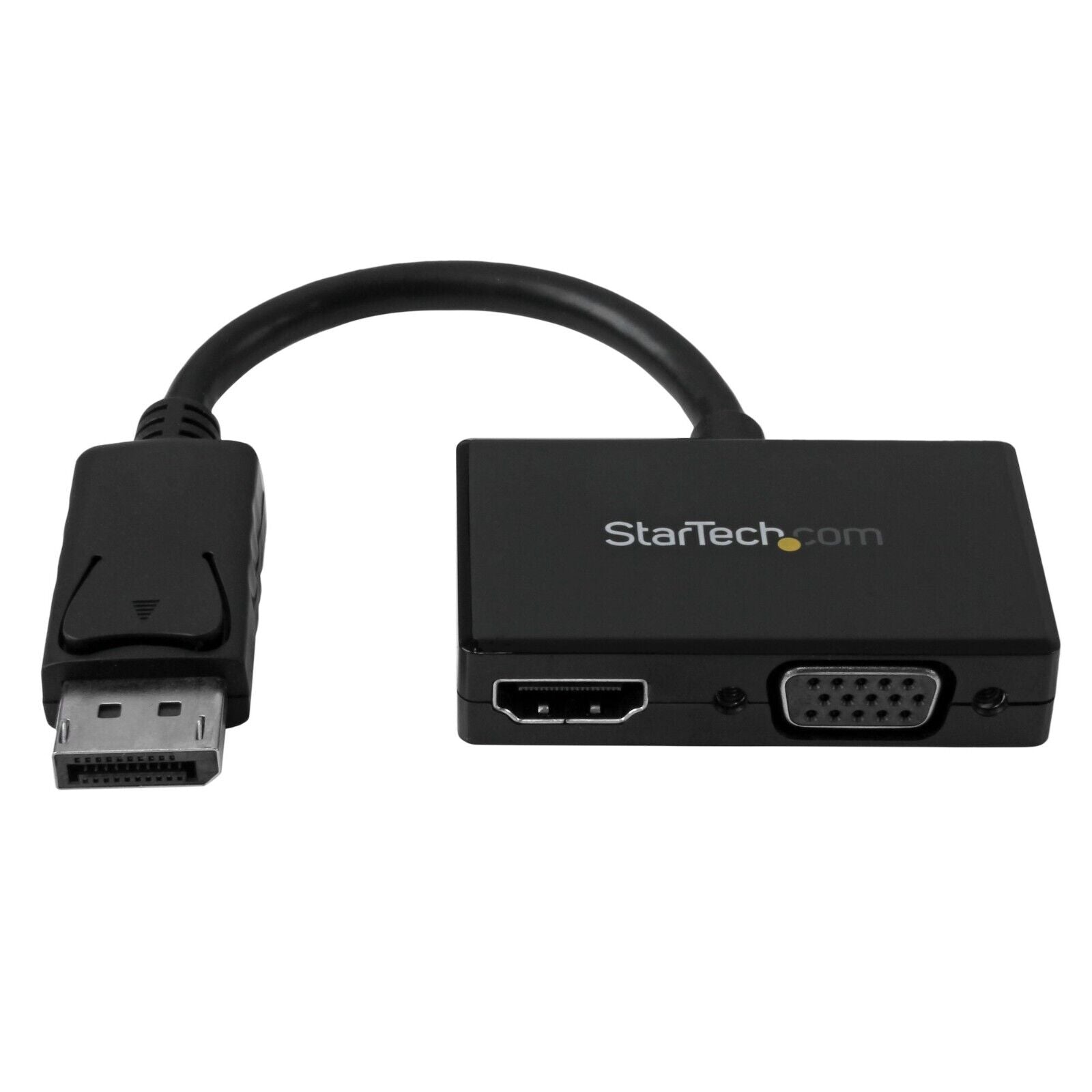 StarTech DP2HDVGA 2 In 1 DisplayPort Adapter DP Dual VGA HDMI Converter Dongle