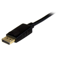 StarTech DP2HDMM2MB 6.5Ft DisplayPort DP to HDMI 4K Cable Converter Adapter BLK