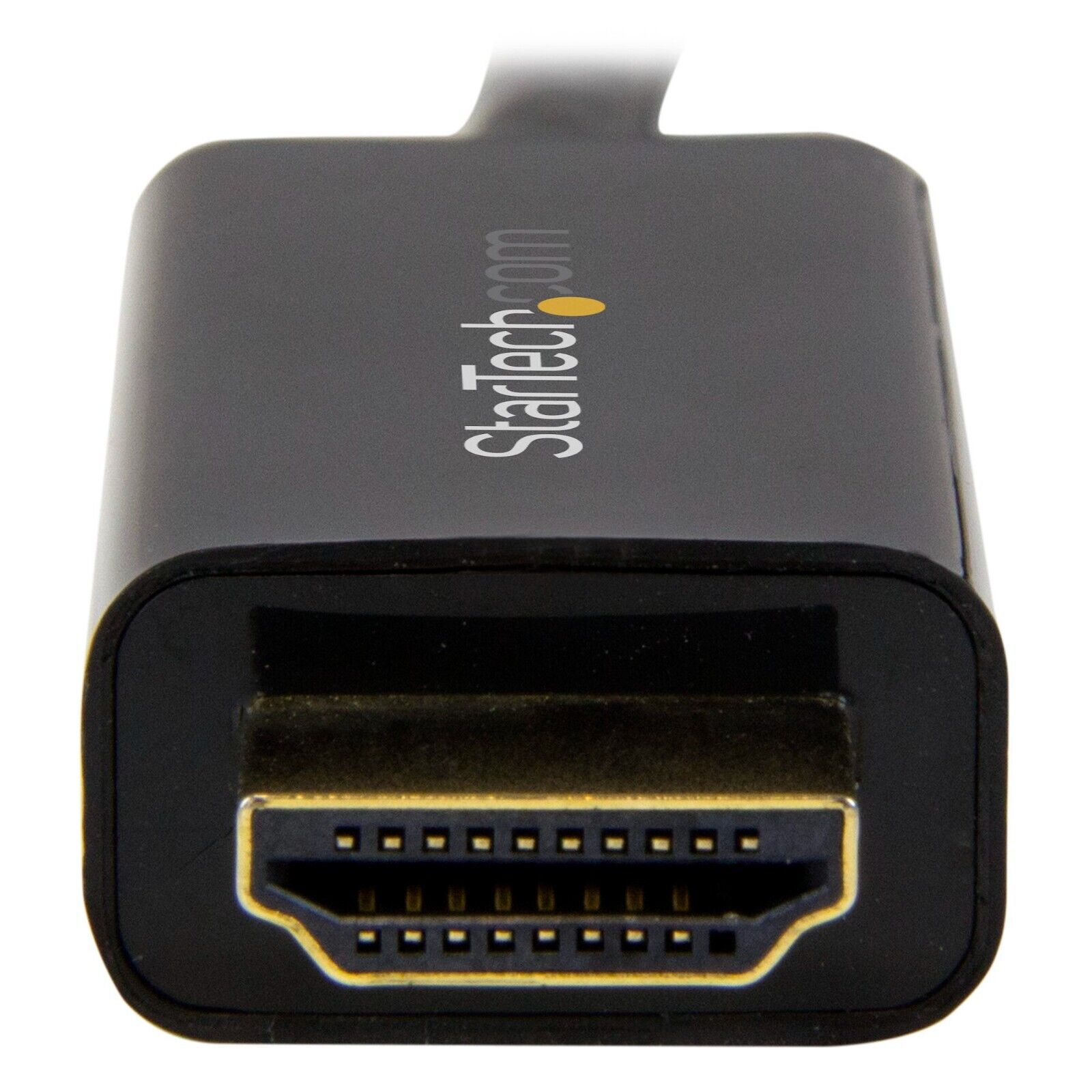 StarTech DP2HDMM2MB 6.5Ft DisplayPort DP to HDMI 4K Cable Converter Adapter BLK