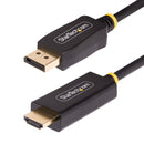 StarTech 10F-DP-HDMI-4K60-HDR 9.8Ft DP to HDMI Adapter Converter Cable Black