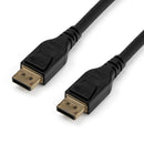 StarTech DP14MM3M 10Ft 8K DisplayPort DP 1.4 to DP HBR3 Video Cable Vesa Black