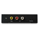 StarTech HD2VID2 HDMI to RCA Converter 1080P Video Audio Signal Adapter Box BLK