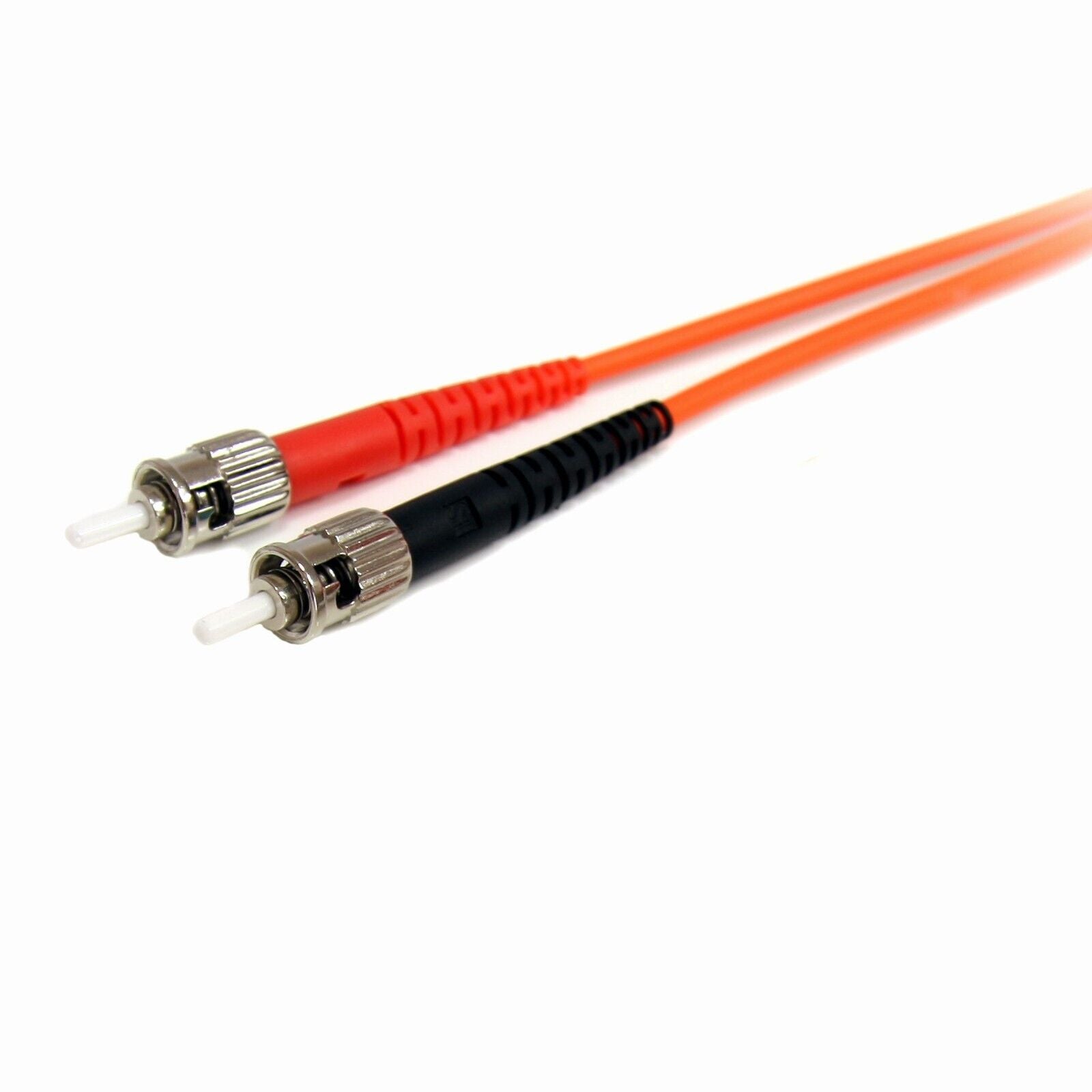 StarTech FIBLCST5 15Ft 5m Multimode Duplex Fiber Optic Cord LSZH Jumper Cable