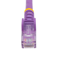 StarTech N6PATCH7PL 7Ft CAT6 Gigabit Ethernet Cable Snagless RJ45 UTP Purple