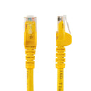 StarTech N6PATCH6INYL 6In CAT6 Gigabit Ethernet Cable Snagless RJ45 UTP Yellow