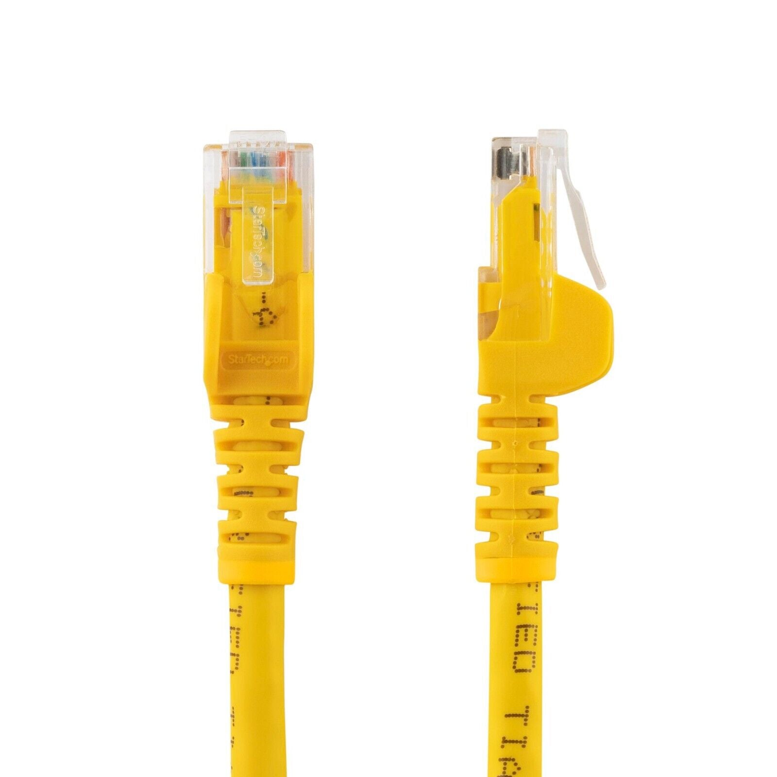 StarTech N6PATCH6INYL 6In CAT6 Gigabit Ethernet Cable Snagless RJ45 UTP Yellow