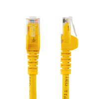 StarTech N6PATCH6INYL 6In CAT6 Gigabit Ethernet Cable Snagless RJ45 UTP Yellow