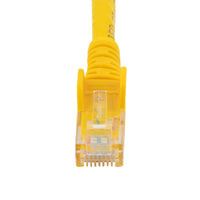 StarTech N6PATCH6INYL 6In CAT6 Gigabit Ethernet Cable Snagless RJ45 UTP Yellow