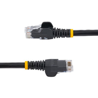 StarTech N6PATCH5BK 5Ft CAT6 Gigabit Ethernet Cable Snagless RJ45 UTP Black