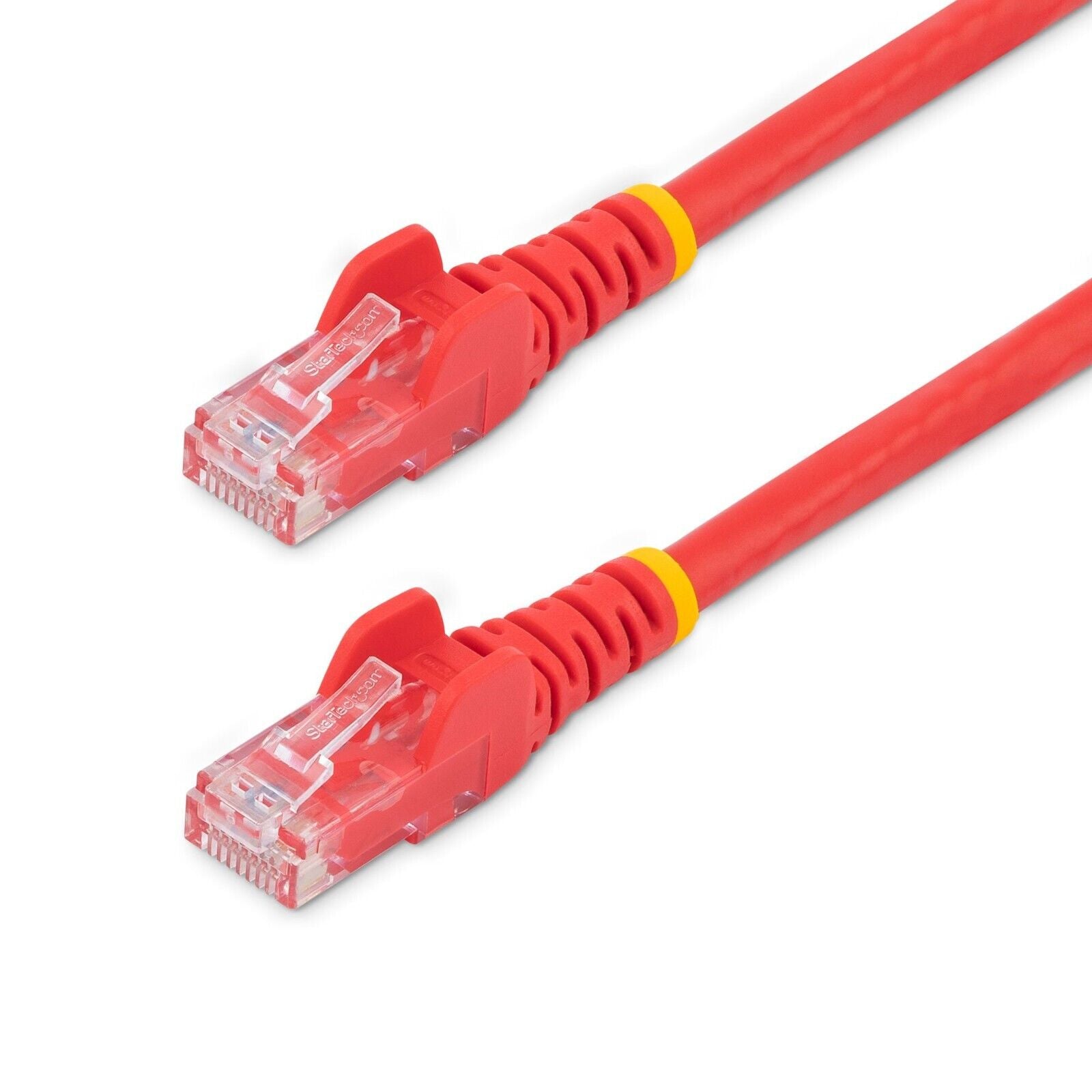 StarTech N6PATCH25RD 25Ft CAT6 Gigabit Ethernet Cable Snagless RJ45 UTP Red