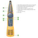 Fluke Networks LIQ-KIT 5226619 LinkIQ Cable Network 10G PoE Tester Advanced Kit