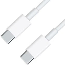 4XEM 4XUSBCC31G23W 3Ft USB-C to USB-C M/M 3.1 GEN 2 10Gbps Round White Cable