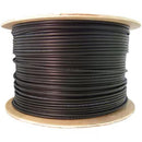 4XEM 4XOCAT5E1000 1000Ft CAT5E Outdoor Rated Black Gel Filled Bulk Cable Solid