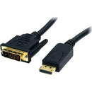 4XEM 4XDPMDVIMCBL 6Ft DisplayPort to DVI M to M Cable Video Source Converter