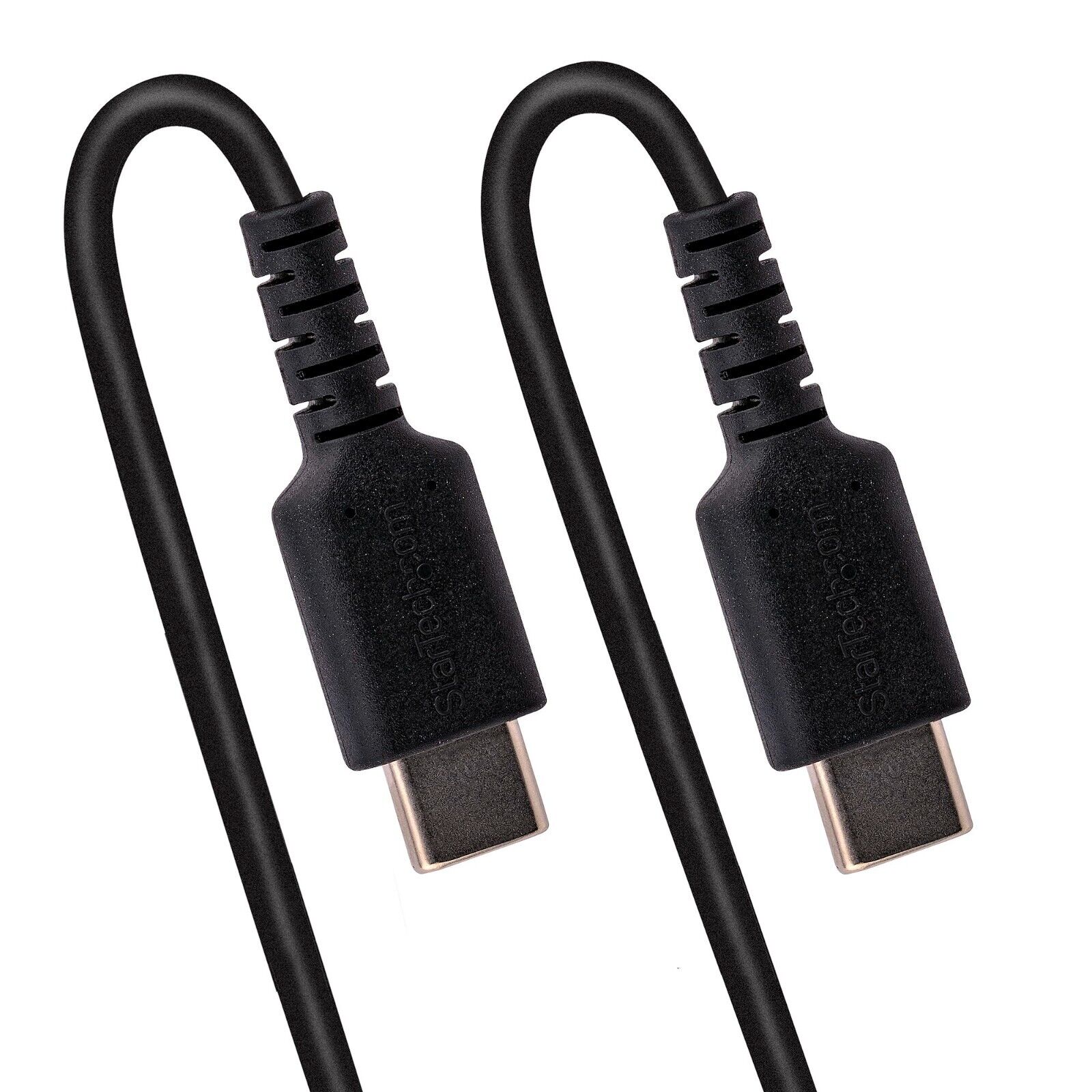 StarTech R2CCC-1M-USB-CABLE 3Ft USB C to C Rugged Charging Heavy Duty Coil Cable