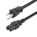 StarTech PXT515C158 8Ft Computer Monitor Printer Power Cord NEMA5-15PtoC13 Cable