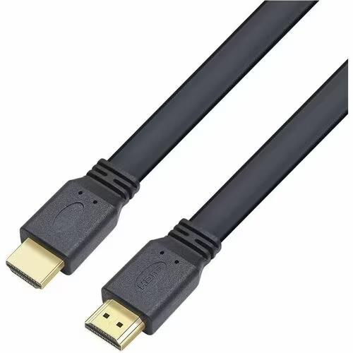 4XEM 4XHDMIFLAT6FT 6Ft 2M High Speed Flat HDMI Cable Ultra HD 4Kx2K V1.4 M/M