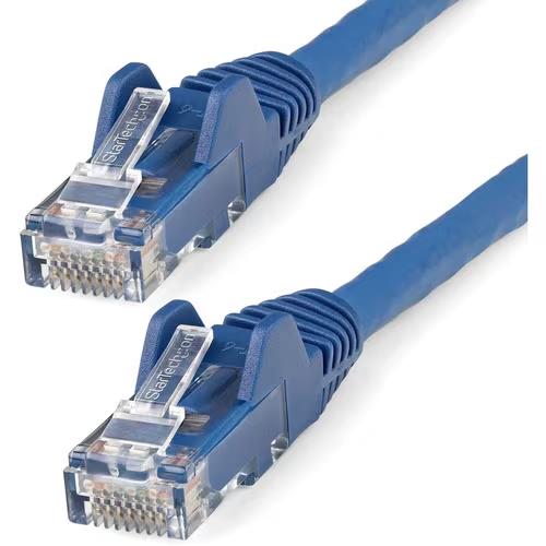 StarTech N6LPATCH10BL 10Ft CAT6 LSZH 10G PoE Snagless RJ45 Patch UTP Cable Blue