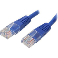 StarTech M45PATCH75BL 75Ft CAT5E Ethernet Cable Molded RJ45 Patch Cord Blue