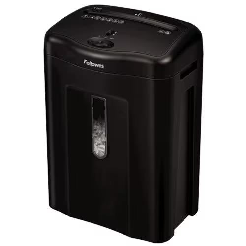 Fellowes 4350001 Powershred 11C Cross Cut Shredder 11 Sheets Paper Cards Clips