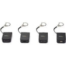 StarTech CDP2VGAFC USB-C to VGA Converter Adapter Keychain Dongle Black