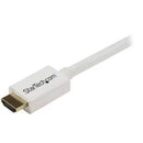 StarTech HD3MM5MW 16Ft HDMI CL3 Rated High Speed UHD w Ethernet White Cable