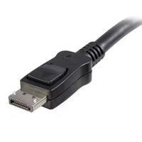 StarTech DISPLPORT15L 15Ft DisplayPort DP 1.2 to Video Monitor Cord Black Cable