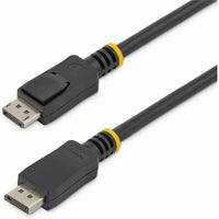 StarTech DISPLPORT15L 15Ft DisplayPort DP 1.2 to Video Monitor Cord Black Cable