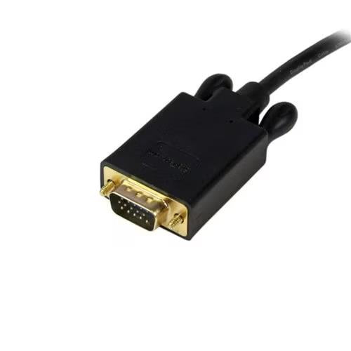 StarTech DP2VGAMM10B 10Ft DisplayPort DP 1.2 to VGA Converter Adapter Cable BLK