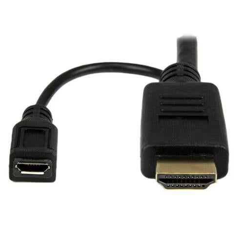 StarTech HD2VGAMM10 10Ft HDMI 1920 1080 to VGA Active Converter Cord Black Cable