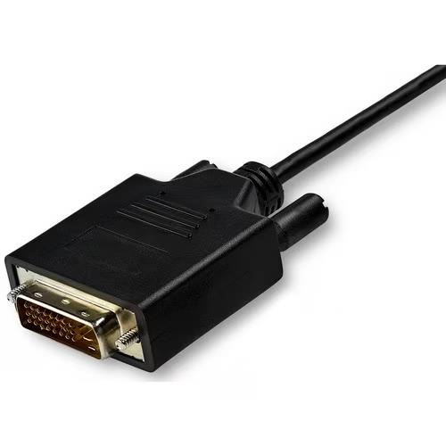 StarTech CDP2DVI3MBNL 10Ft USB-C to DVI-D Video Adapter TB3 Compat Black Cable