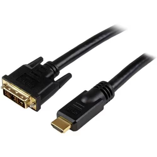 StarTech HDDVIMM25 25Ft HDMI to DVI-D M/M Video Converter Adapter Cable Black