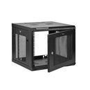 StarTech RK920WALM 2Post 9U Wall Mount Network Cabinet Vented Enclosure 1U Shelf