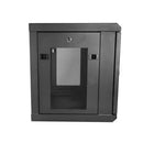 StarTech RK9WALM 2 Post 9U Wall Mount Network Cabinet Vented Enclosure +1U Shelf