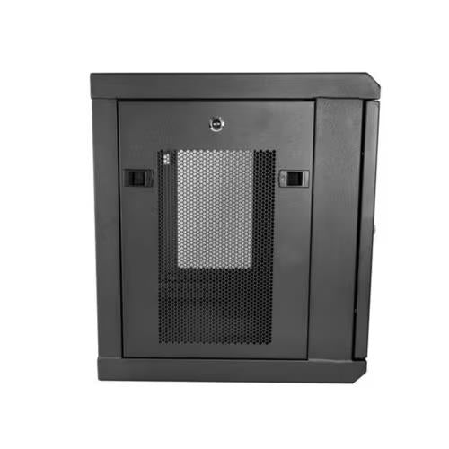 StarTech RK9WALM 2 Post 9U Wall Mount Network Cabinet Vented Enclosure +1U Shelf