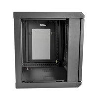 StarTech RK9WALM 2 Post 9U Wall Mount Network Cabinet Vented Enclosure +1U Shelf