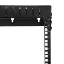 StarTech RK12WALLOA 2Post 12U 19" Wall Mount Open Frame Rack Adjustable Depth