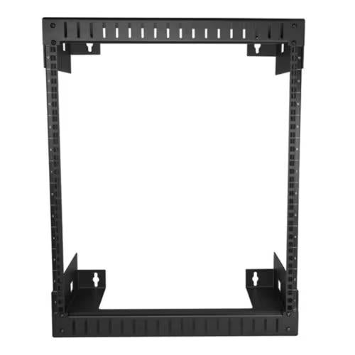 StarTech RK12WALLO 2Post 12U 19" Wall Mount Network Rack 12" Deep w Nuts Screws