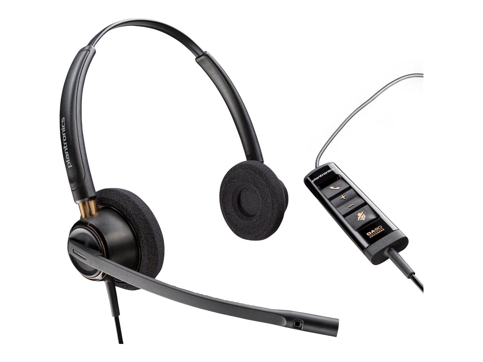 HP Poly 783R2AA EncorePro 525 Microsoft Teams Certified Stereo w/ USB-A Headset