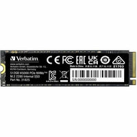 Verbatim 31825 512GB VI5000 SSD Internal PCIE NVMe 4.0 x4 M.2 2280 5000MB/s Read