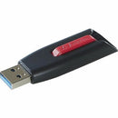 Verbatim 70899 2Pk 64GB Store N Go V3 USB 3.2 Flash Drive Red Blue Retractable